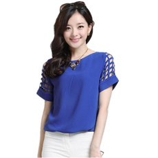 Summer, Plus Size, chiffon, cute