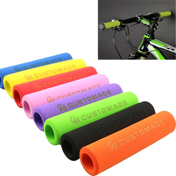1Pair Mountain Bicycle Soft Sponge Handle Bar MTB Bike Grips Cover Cycling Parts