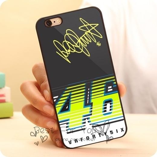 HEXINGlobalmarket-Valentino Rossi VR46 Moto Hard Plastic Skin Mobile Phone  Case Accessories For IPhone 6 6 Plus 5c 5s 5 4 4s Case Cover Original-N3