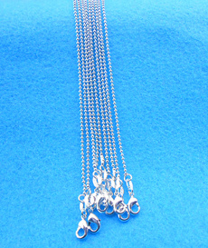 Sterling, chainsnecklace, Joyería de pavo reales, sterling silver