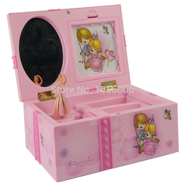 childrens pink jewellery box
