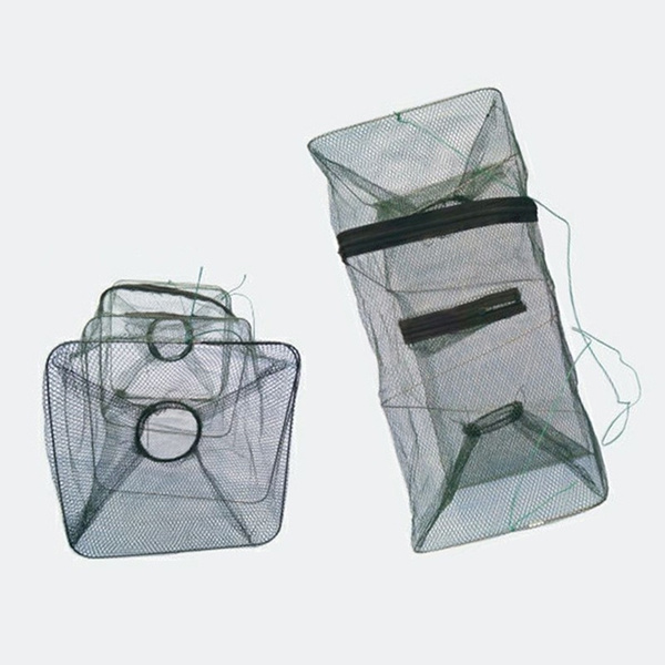 New Arrival Fishing Collapsible Trap Cast Keep Net Cage Crab fish