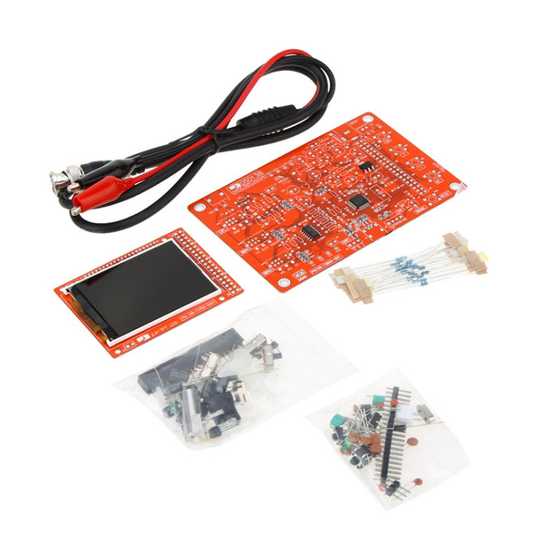 DSO138 2.4" TFT Digital Oscilloscope Kit DIY parts with probe STM32 1Msps 