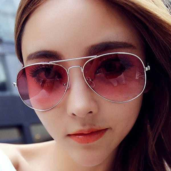 womens pink lens sunglasses