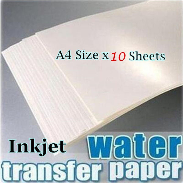 Inkjet Waterslide Decal Paper