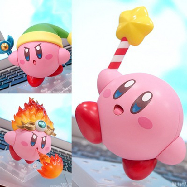 Cute Anime Nendoroid Dream Land Popopo Kirby 544# PVC Action Figure  Collection Model Toy 10cm 4