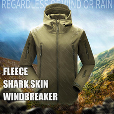 Stylish Men Outdoor Hunting Camping Waterproof Army Coat Hoodie Jacket Outerwear