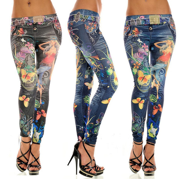Hot selling Women New Jeans Leggings 