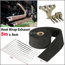 5m Exhaust Heat Wrap Turbo Pipe Heat Insulated Wrap for Car Motorcycle