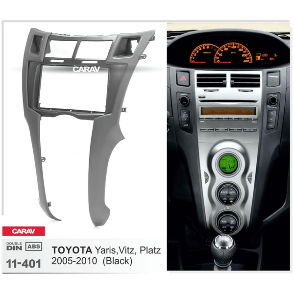 Toyota yaris 2007 double store din kit