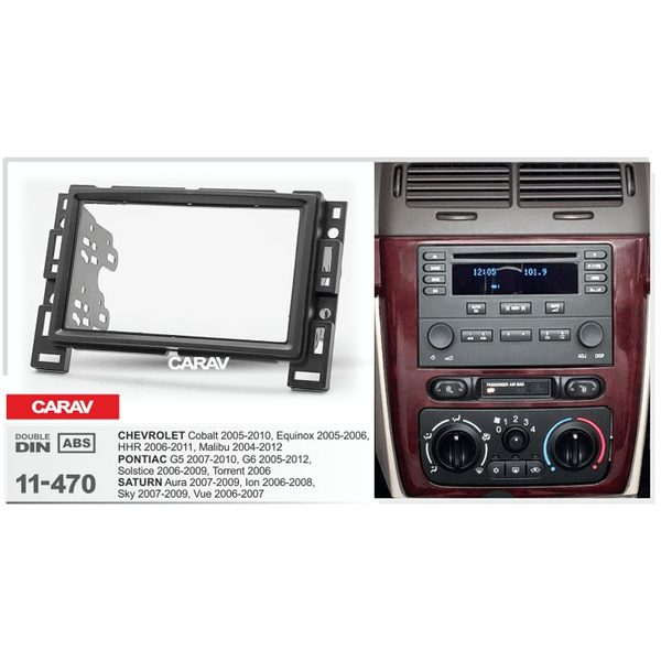 Pontiac g6 double store din dash kit