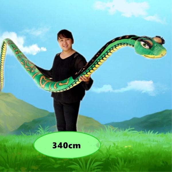 large stuffed snake