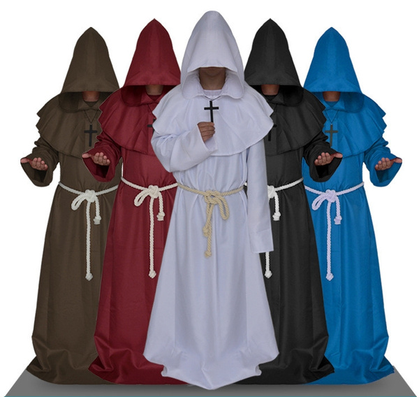 monks in the middle ages clothing