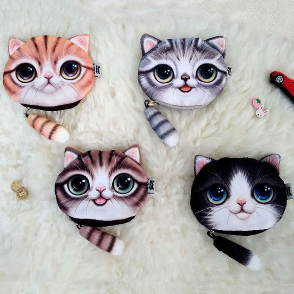 cat change purse