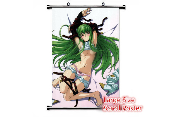 Anime Poster Code Geass CC Lelouch HD Wall Scroll Poster Home Decor 60x40cm  Hot