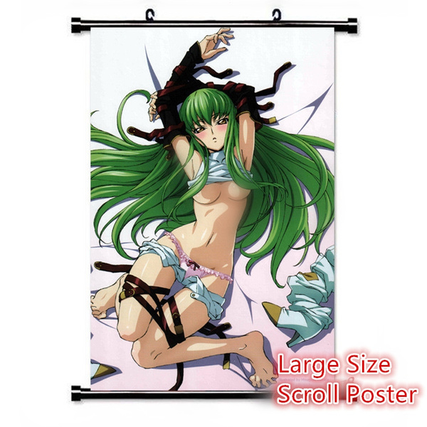 Anime Code Geass c.c. Lelouch Lamperouge HD Print Wall Scroll Poster Home  Decor