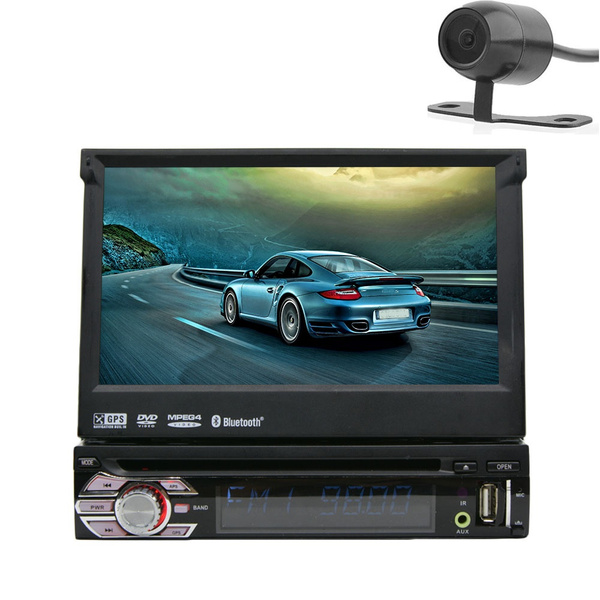 Standard 1 din Car DVD GPS Player 7 Inch Touchscreen Car Autovideo ...