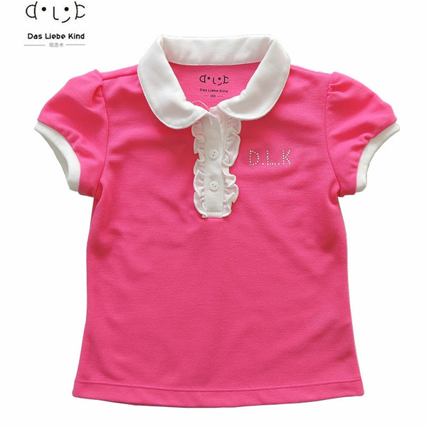 Baby girls brand T-shirts kids polo 