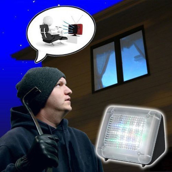 Rejse punktum eksplicit LED Dummy Fake TV Light Home Security Simulator Burglar Intruder Thief  Deterrent | Wish