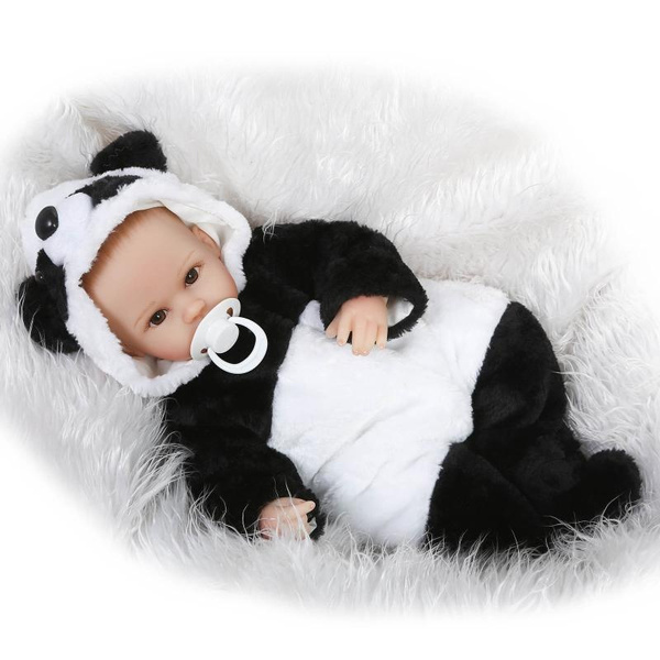 Baby Reborn Girl Silicone Panda