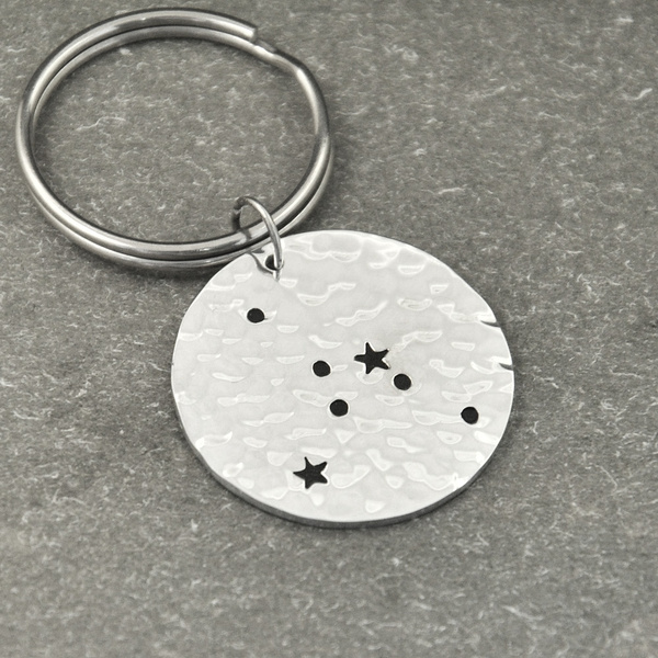 Cancer hot sale zodiac keychain