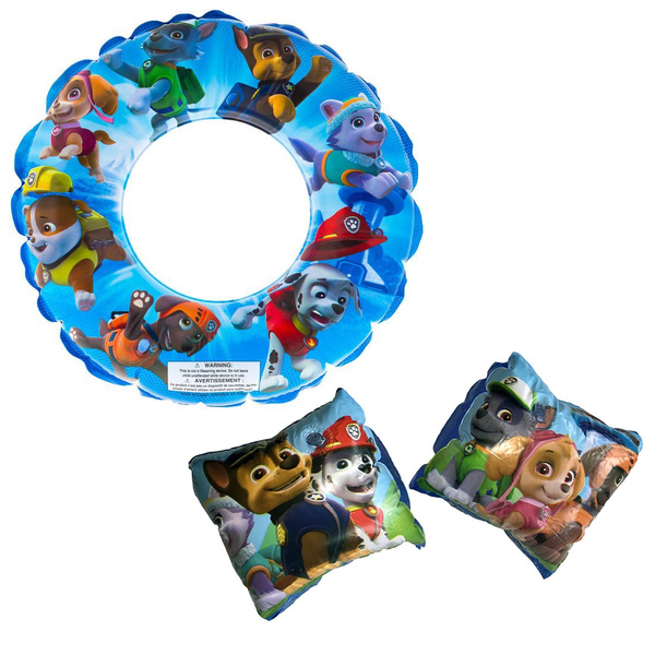 Inflatable Kids Swim Aid Rings Arm Bands Avenger Frozen Paw Patrol Princess Cars 