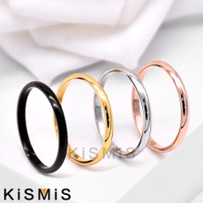 titaniumweddingband, Rose Gold Ring, aneismasculino, Jewelry