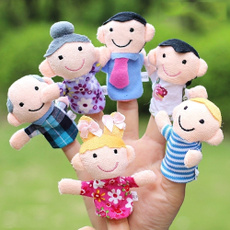 Plush Doll, Toy, fingerpuppet, Family
