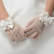Flowers, Lace, pearls, girlpartyweddingglove