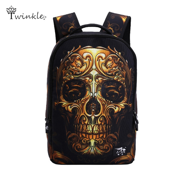 skull backpacks for school