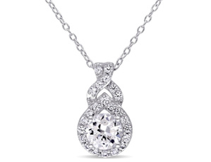 Fashion, Jewelry, Chain, whitesapphire
