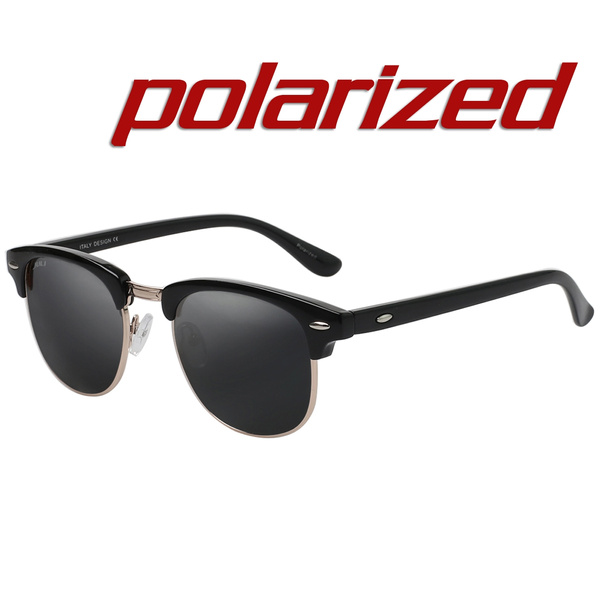 JULI Classic Semi-Rimless Mirrored Sunglasses For Men Women Oculos De Sol  3016