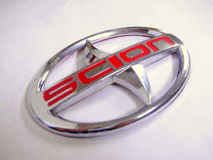 Toyota, emblembadge, chrome, Carros