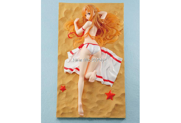 New 18cm Anime sex doll Sword Art Online 3 Asuna 1 6 Swimsuit PVC