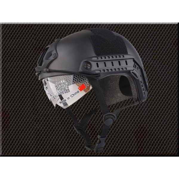 NEW Emer FAST Helmet with Protective Goggle Pararescue Jump Type helmet