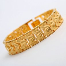yellow gold, wristbandchain, bestgiftsforwifeandgirlfirend, leaf