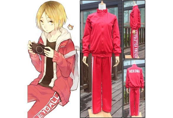 Anime Haikyuu Nekoma High Pants - Tagotee