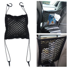 Auto Accessories Fashion Nylon Car Truck Storage Luggage Hooks Hanging Organizer Holder Seat Bag Net Mesh