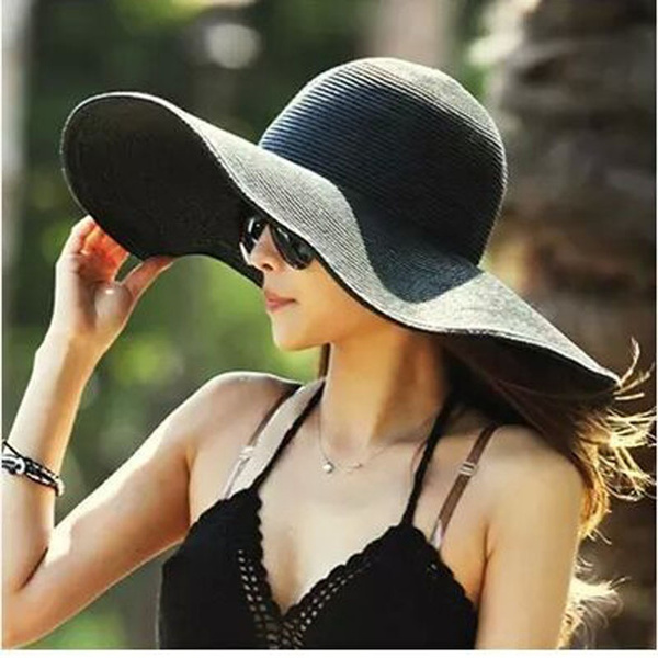 Large brim clearance sun hat