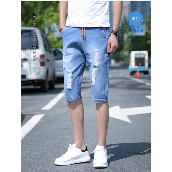 Jeans capri for store boy