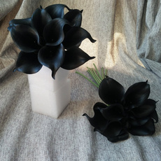 realtouchcallalily, Flowers, black, Wedding