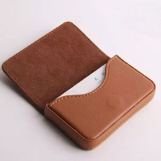 New Arrival Gift PU Leather Wallet Name Card Holder Luxury Business Case Bag