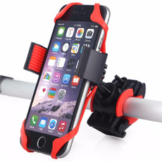 Universal Bicycle Motorcycle Handlebar Phone Holder With Silicone Support Band For Smart Phone