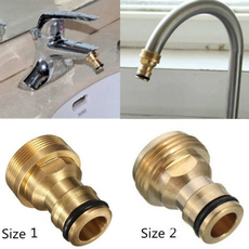  New Home Male Quick Connector Adaptor Car Garden Water Hose Pipe Spray Tap Nozzle Brass 1pc