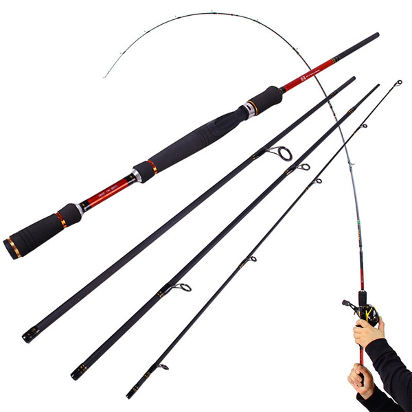 cheap fishing rod 2.1-2.7m casting spinning fishing rod 99% carbon fiber  fishing rod 4 SEC M power rod for fishing