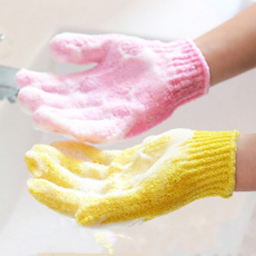 exfoliating gloves, showerglove, foamshower, foammassagescrubber