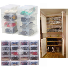 Box, Furniture & Decor, Home Decor, plasticshoeboxe