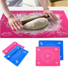 Silicone Rolling Cut Mat Fondant Clay Pastry Icing Dough Cake Tool (29*26cm /30*40cm)