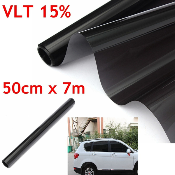 Window Tint Film Black 15% VLT 50cm X 7m Roll Auto Car Home Office ...