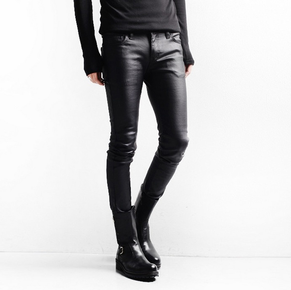 BKS K9 Leather Jeans  Black  FREE Delivery  BKS Clothing